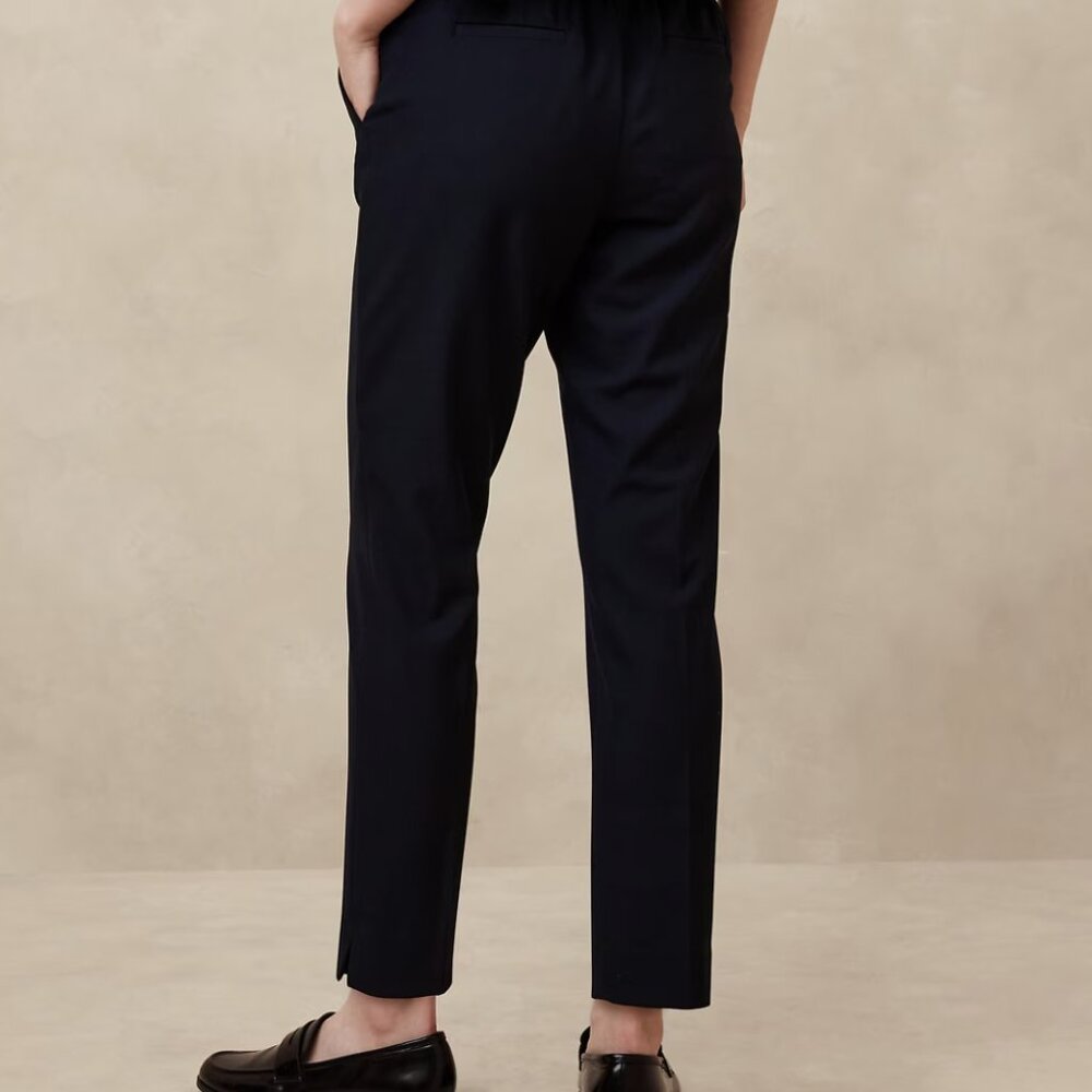 Banana Republic Hayden Tapered Pant - Preppy Navy - Picture 6 of 6